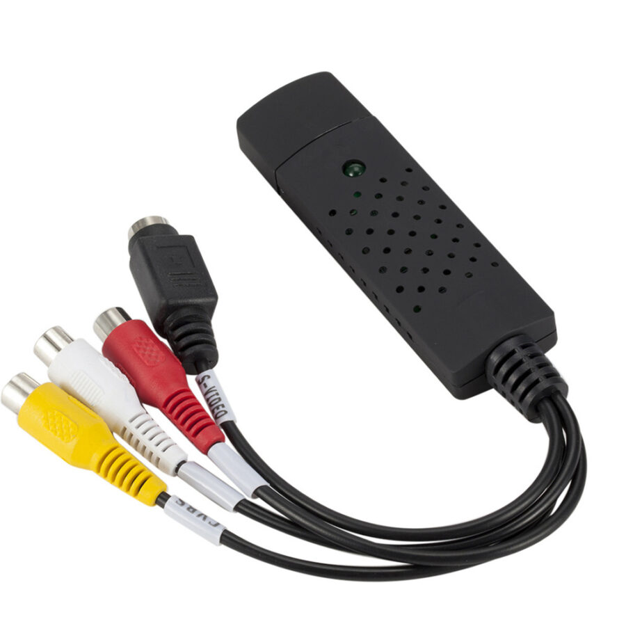 Adaptador, Placa de Captura, Vídeo, Áudio, USB, Cabo USB 2.0, RCA, Conversor, Captura de Vídeo, TV, DVD, VHS, Dispositivo de Captura , Digitalização, Conversão de Vídeo, Preservação, Qualidade, Conectividade, Transferência de Vídeo, Computador, Sistema Operacional, Compatibilidade, Resolução de Vídeo, Captura de Áudio, Memórias, Compartilhamento, Fácil de Usar, Versátil, Analógico, Sinal de Vídeo, Sinal de Áudio, Cabo RCA